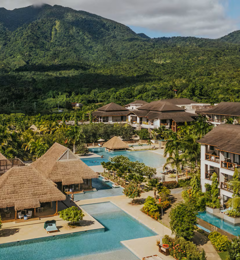 Solar-powered hospitality and residential development